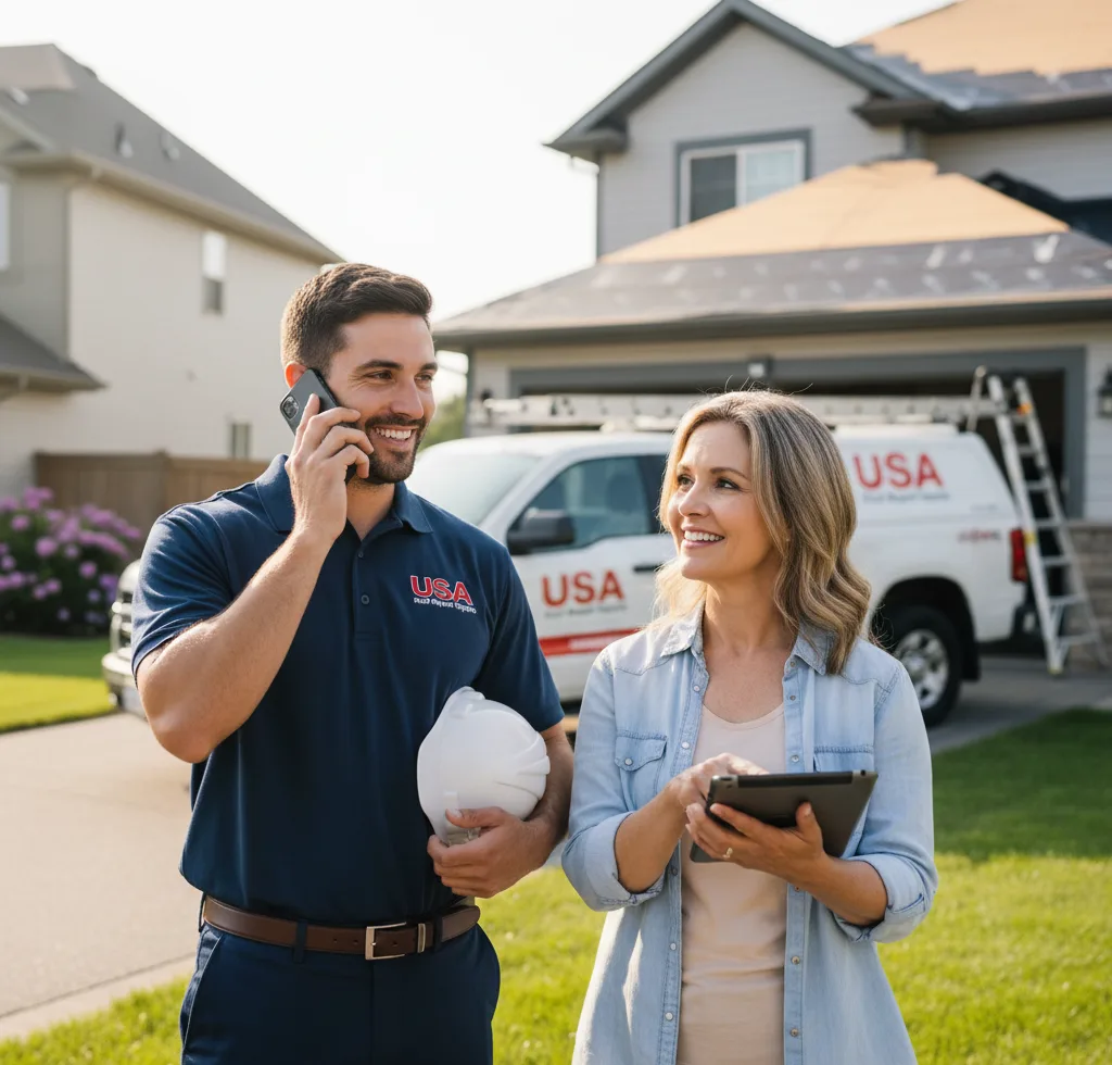 USA Roof Repair Experts customer support in Aiken